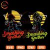 Smashing Brother Mario Luigi SVG PNG EPS DXF Downloads