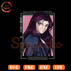 Saint Seiya Pandora SVG PNG EPS DXF Cut Files