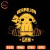 Vermilion Gym Pikachu SVG, Funny Pokemon SVG PNG Cut Files
