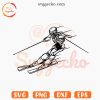 Skeleton Skiing SVG, Winter Sport SVG PNG Digital Download