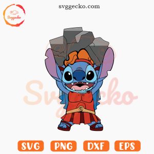 Hercules Stitch SVG, Disney Cartoon SVG PNG Cricut Files