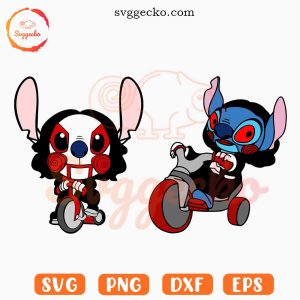 Jigsaw Stitch Horror SVG, Funny Stitch Killer SVG, Scary Halloween SVG PNG Cut Files