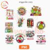 Trendy Grinch Christmas 2023 PNG Bundle, Merry Grinchmas PNG Digital Download
