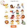 Cute Lion King Characters PNG Clipart, Simba Mufasa Scar PNG, Nala PNG, Rafiki PNG