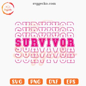 Breast Cancer Survivor SVG, Pink October SVG, Cancer Awareness SVG PNG Cricut