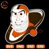 Cleveland Browns Buzz Lightyear Logo SVG, Browns NFL Disney SVG PNG Digital Files