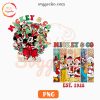 Mickey And Co Est 1928 Christmas PNG, Mickey And Friends Xmas PNG Downloads