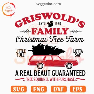 Griswold's Family SVG, Christmas Tree Farm SVG, Family Christmas Vacation SVG PNG Cricut