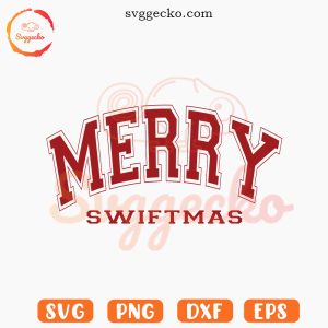 Merry Swiftmas SVG, Swiftie Xmas SVG PNG EPS DXF Files