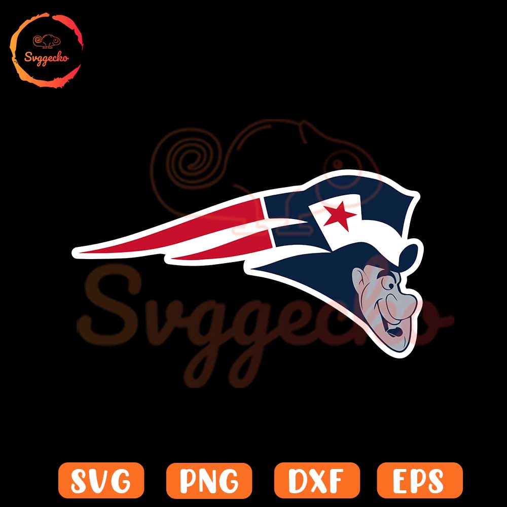 New England Patriots Hatter Alice Logo SVG, Patriots NFL Disney SVG PNG Download