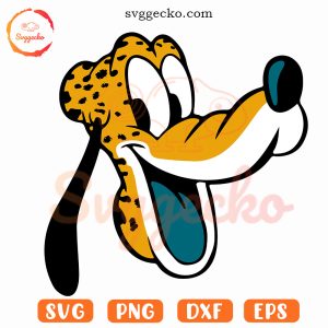 Jacksonville Jaguars Pluto Dog Logo SVG, Jaguars NFL Disney SVG PNG Cricut