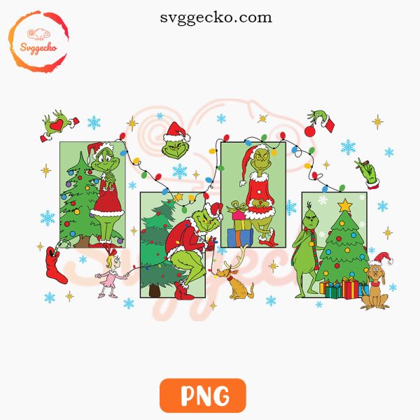 Christmas Grinch PNG, Whoville University PNG, Cute Grinch PNG Mugs