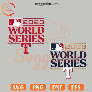 Texas Rangers World Series SVG, Rangers Baseball SVG PNG EPS DXF Cricut