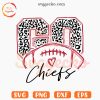 Go Chiefs Leopard SVG, Kansas City Chiefs SVG, Chiefs Football SVG PNG Cricut