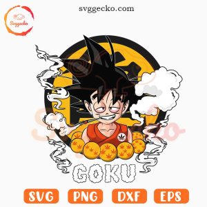 Goku Weed SVG, Funny 420 SVG, Dragon Ball Cannabis SVG PNG Files