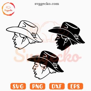 Trump Cowboy Hat 2024 SVG, Take America Back SVG, Election SVG PNG Digital Download