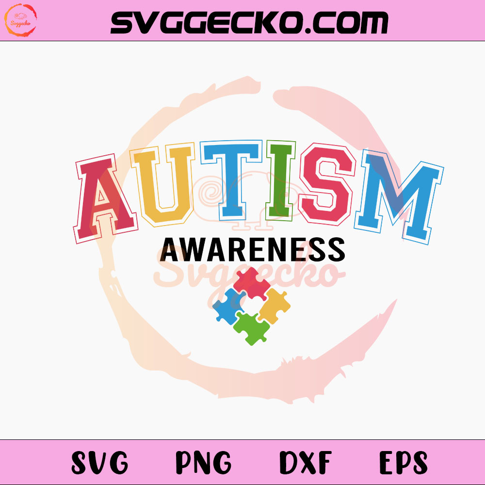 Autism Awareness Shirt SVG PNG Files For Cricut