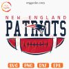 New England Patriots Football SVG, NE Patriots Logo SVG PNG Digital Cricut Files
