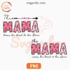 This Mama Wears Her Hearts On Her Sleeve PNG, Cute Kids Valentine PNG Sublimation