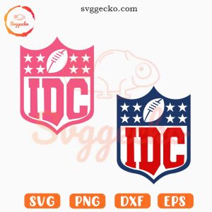 NFL IDC SVG PNG Files For Cricut