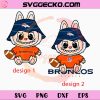 Labubu Denver Broncos SVG, Labubu Football Teams SVG, Labubu NFL SVG PNG Files