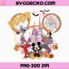 Mickey And Friend Halloween PNG, Mickey Disney Land Halloween PNG, Disney Halloween PNG