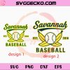 Savannah Bananas Baseball SVG Bundle