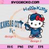 Hello Kitty X Kansas City Royals SVG, Hello Kitty Baseball SVG, Hello Kitty MLB Logo SVG PNG