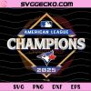 Toronto Blue Jays American League Champions 2025 SVG PNG
