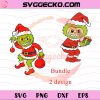 Labubu Girnch On Christmas SVG Bundle, Labubu Merry Christmas SVG