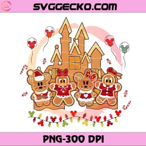 Cookies Disney And Friends Christmas PNG Design