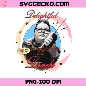 Delightful Derek Stranger Things Season 5 PNG, Derek Turnbow Retro 80s PNG