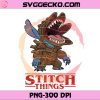 Stitch Demogorgon PNG, Stitch Stranger Things Season 5 PNG