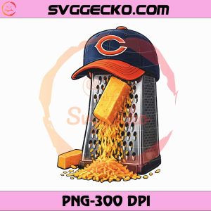 Chicago Cheese Grater Bears Fans PNG, Chicago Bear Grating Cheese PNG, Chicago Bear Trendy PNG