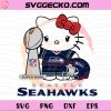 Hello Kitty Seattle Seahawks Super Bowl Champions SVG, Hello Kitty Super Bowl LX SVG, Seattle Seahawks Super Bowl LX SVG