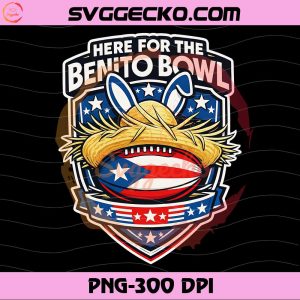 Here For The Benito Bowl NFL PNG, Benito Puerto Rico Football PNG, Benito Super Bowl LX PNG