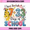 I Sped Through 67 33 Days Of School PNG, Pokemon 100th Day Of School PNG