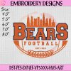 Parody Chicago Bears Embroidery Design, Parody Football NFL Teams Embroidery Design
