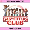 The Babysitters Club Stranger Things PNG, Steve Harrington The Babysitter PNG 300 DPI