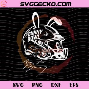 Bunny Bowl SVG, Benito Bowl 2026 SVG, Bad Bunny Halftime Show SVG PNG