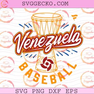 2026 World Baseball Classic Champions Trophy SVG, Venezuela Baseball SVG PNG Design