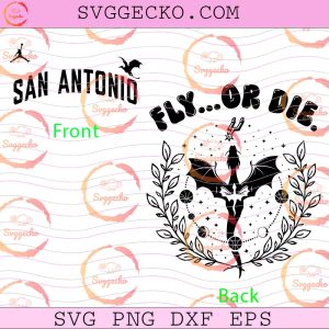 San Antonio Basketball Dragon SVG, San Antonio Spurs x Fourth Wing Night Limited Edition Shirt Design, Retro San Antonio Spurs SVG PNG