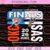 OKC vs SAS 2026 NBA Conference Finals SVG, San Antonio Spurs 2026 Western Conference Finals SVG