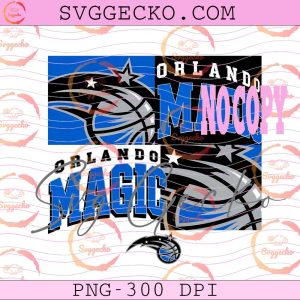 Orlando Magic Basketball PNG, Orlando Basketball Team PNG, Orlando Magic NBA Basketball PNG Design