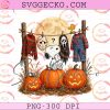 Snoopy Halloween Horror Costumes PNG - Snoopy Halloween Sublimation Design
