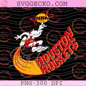Vintage Houston Rockets Mascot PNG, Retro Houston Rockets Basketball PNG, Houston Rockets NBA Mascot PNG