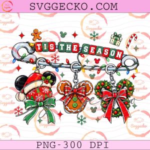 Disney Tis The Season Christmas PNG - Gingerbread Mickey Christmas Ornament PNG
