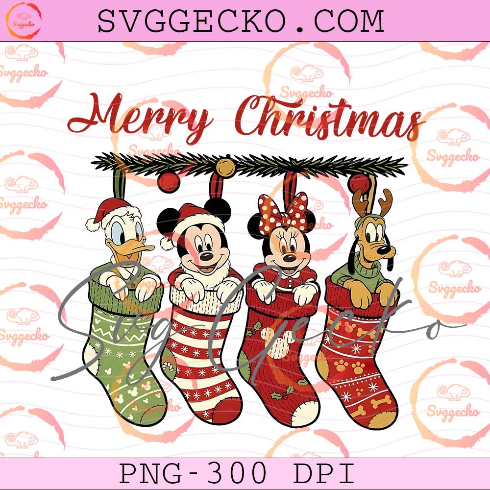 Mickey And Friends Xmas Stocking PNG - Disney Christmas Stockings PNG Digital Download Mickey And Friends Xmas Stocking PNG - Disney Christmas Stockings PNG Digital Download