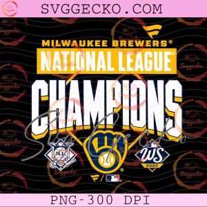 Milwaukee Brewers World Series Locker Room Baseball PNG - Milwaukee Brewers 2026 National League Champions PNG File