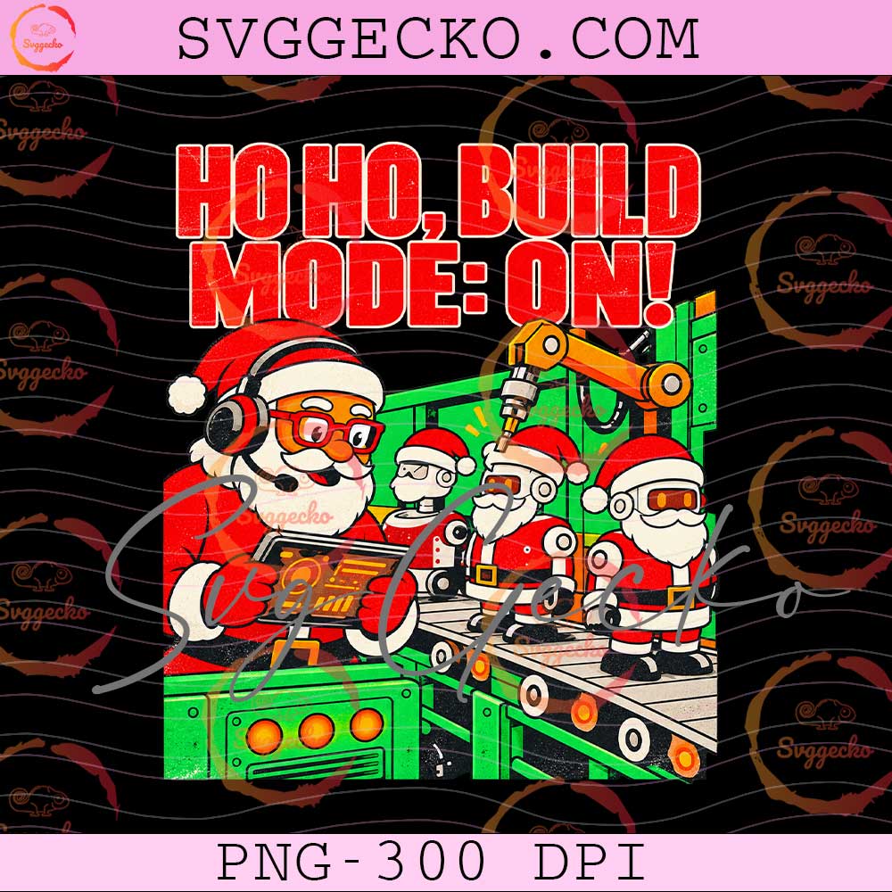 Santa Claus Ho Ho Build Mode On PNG - Robot Santa Workshop Christmas PNG - Cyber Santa Claus Robot Factory PNG Santa Claus Ho Ho Build Mode On PNG - Robot Santa Workshop Christmas PNG - Cyber Santa Claus Robot Factory PNG